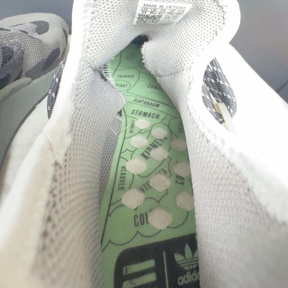 Adidas Pharrell x NMD Human Race 'Animal Print - Ash' | 11M | NEW - Picture 8 of 11